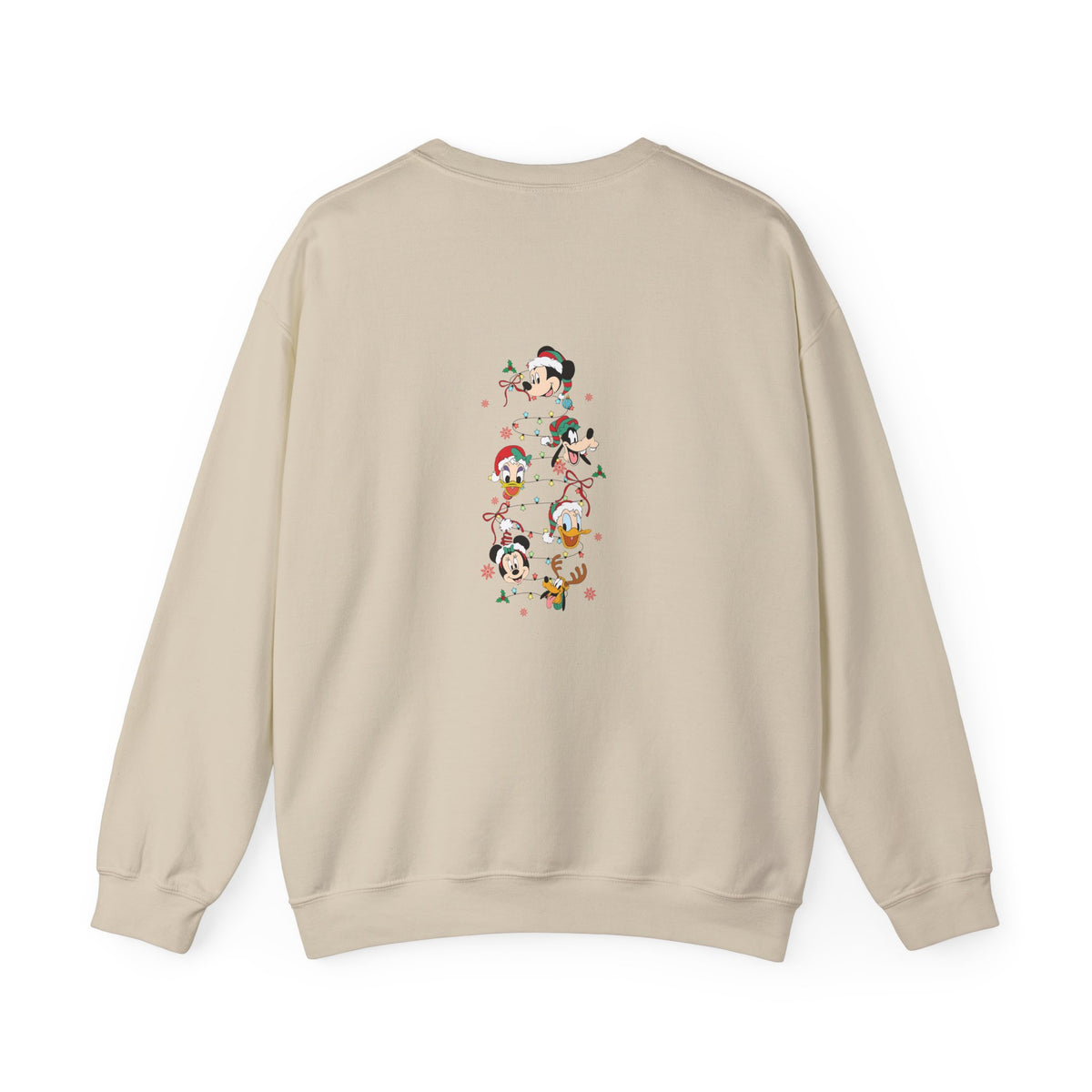Crewneck Sweatshirt — 'Tis the Most Wonderful Time' Vintage Cartoon Holiday Design