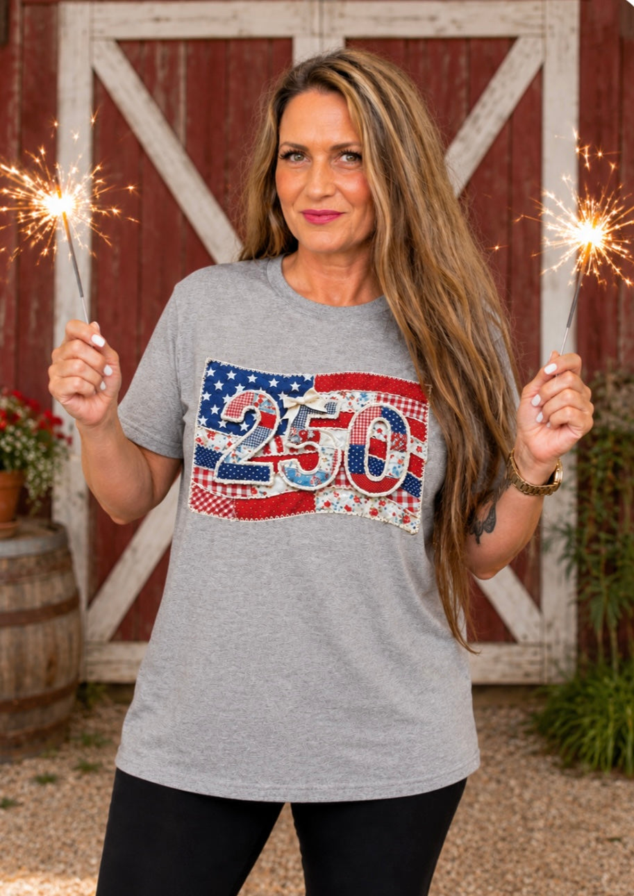 Patriotic "250" Years American Flag