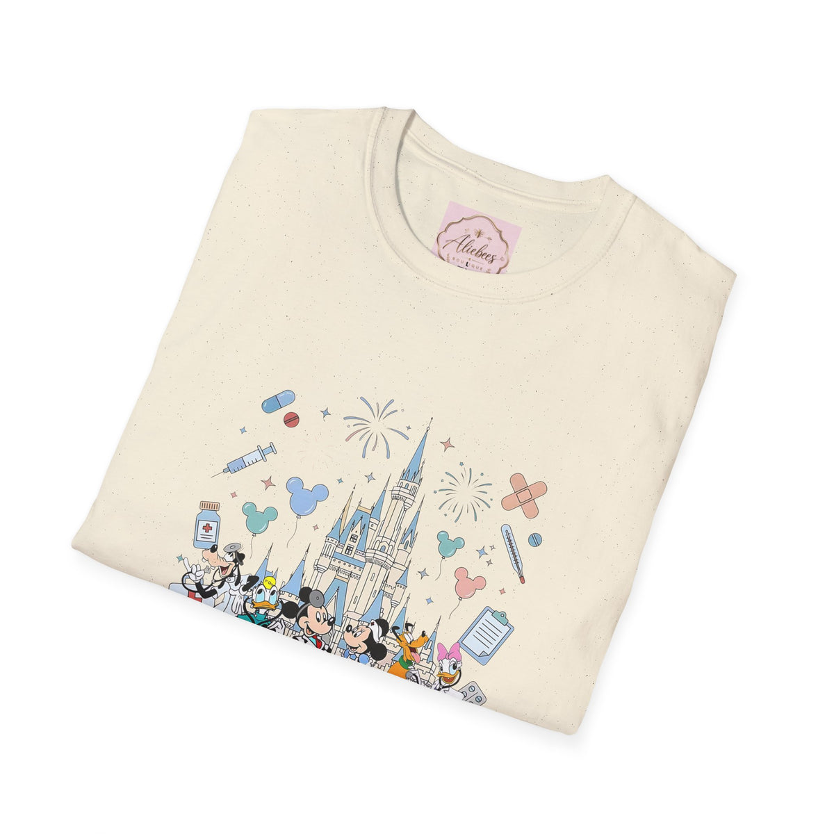 Nurse Day Disney Castle T-Shirt