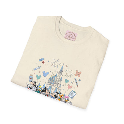 Nurse Day Disney Castle T-Shirt
