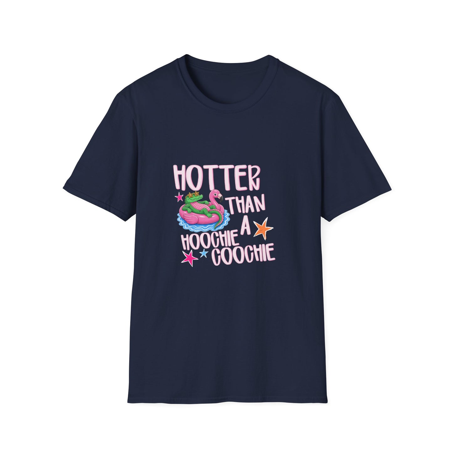 T-Shirt — "Hotter Than A Hoochie Coochie" Retro Graphic Tee