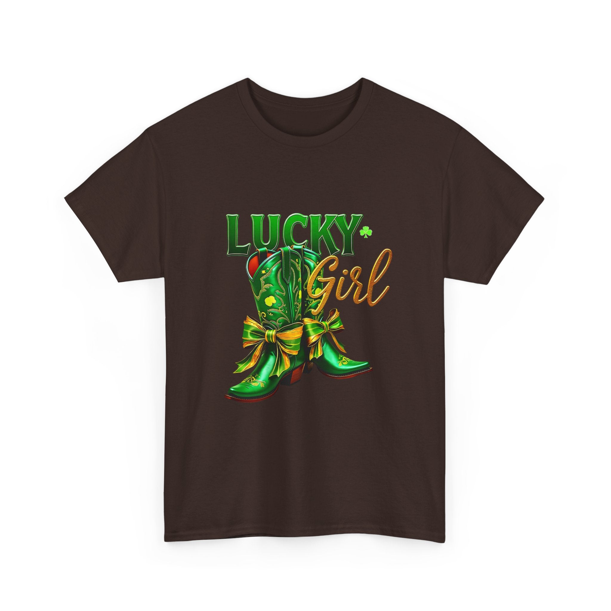 Lucky Girl Cowboy Boots T-Shirt