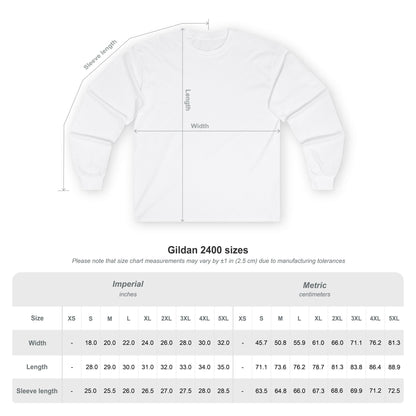 Valentine Cotton Long Sleeve Cow Tee