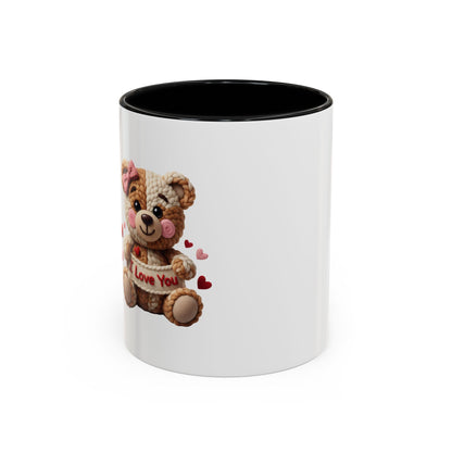 Valentine Teddy "I Love You" Coffee Mug