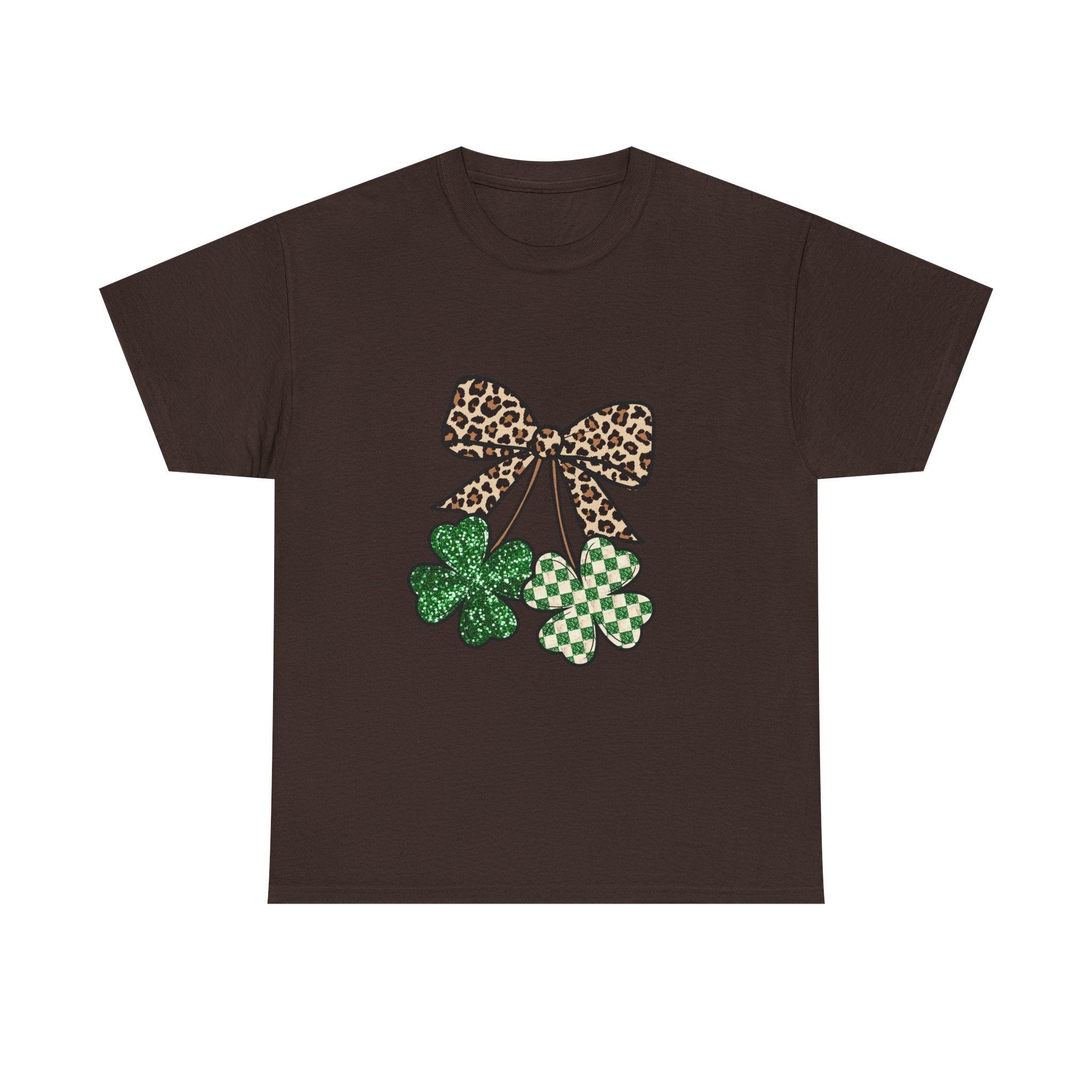 Leopard Bow St. Patrick’s Day Tee