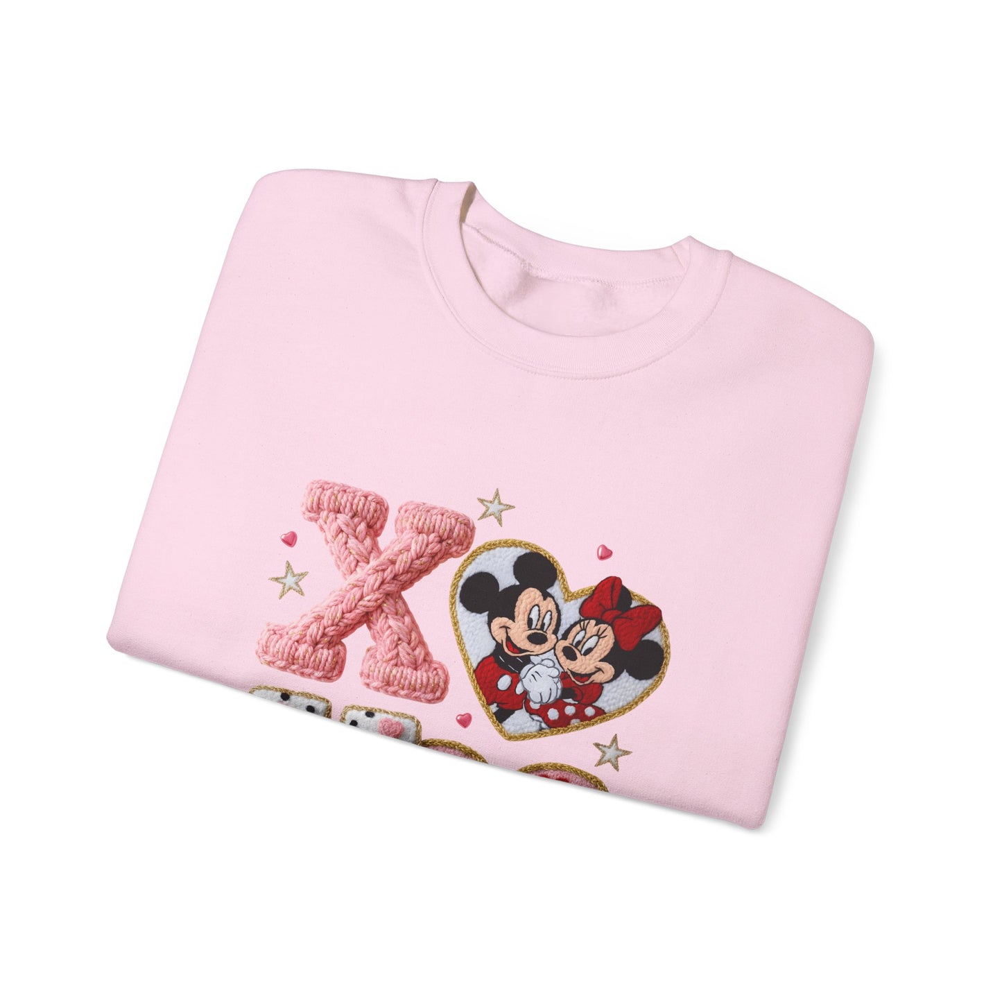 Valentine Mickey & Minnie XOXO Crewneck Sweatshirt