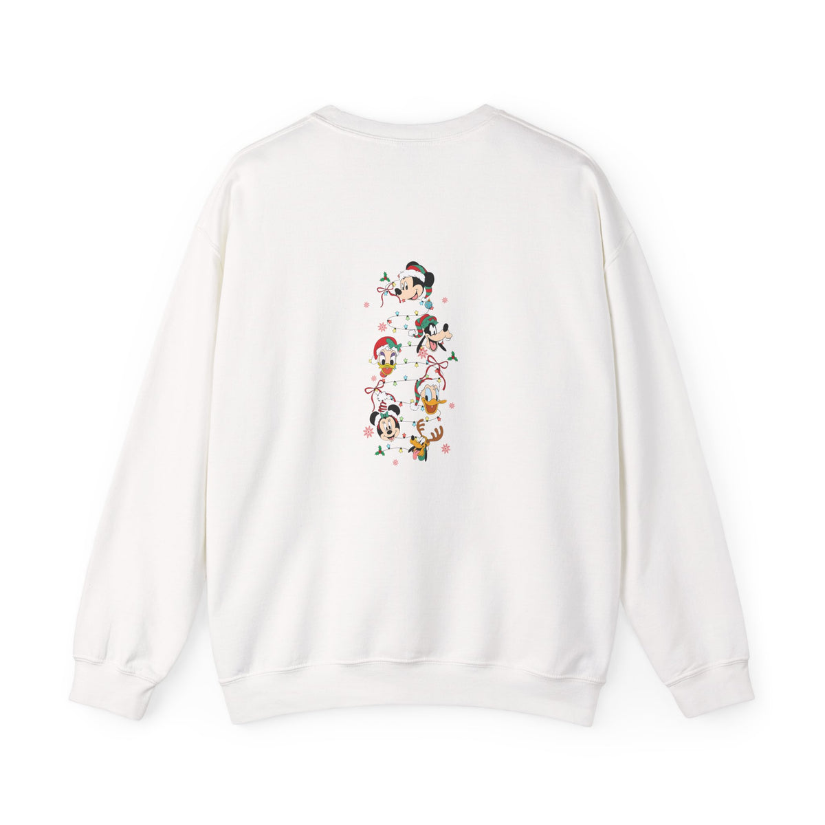 Crewneck Sweatshirt — 'Tis the Most Wonderful Time' Vintage Cartoon Holiday Design