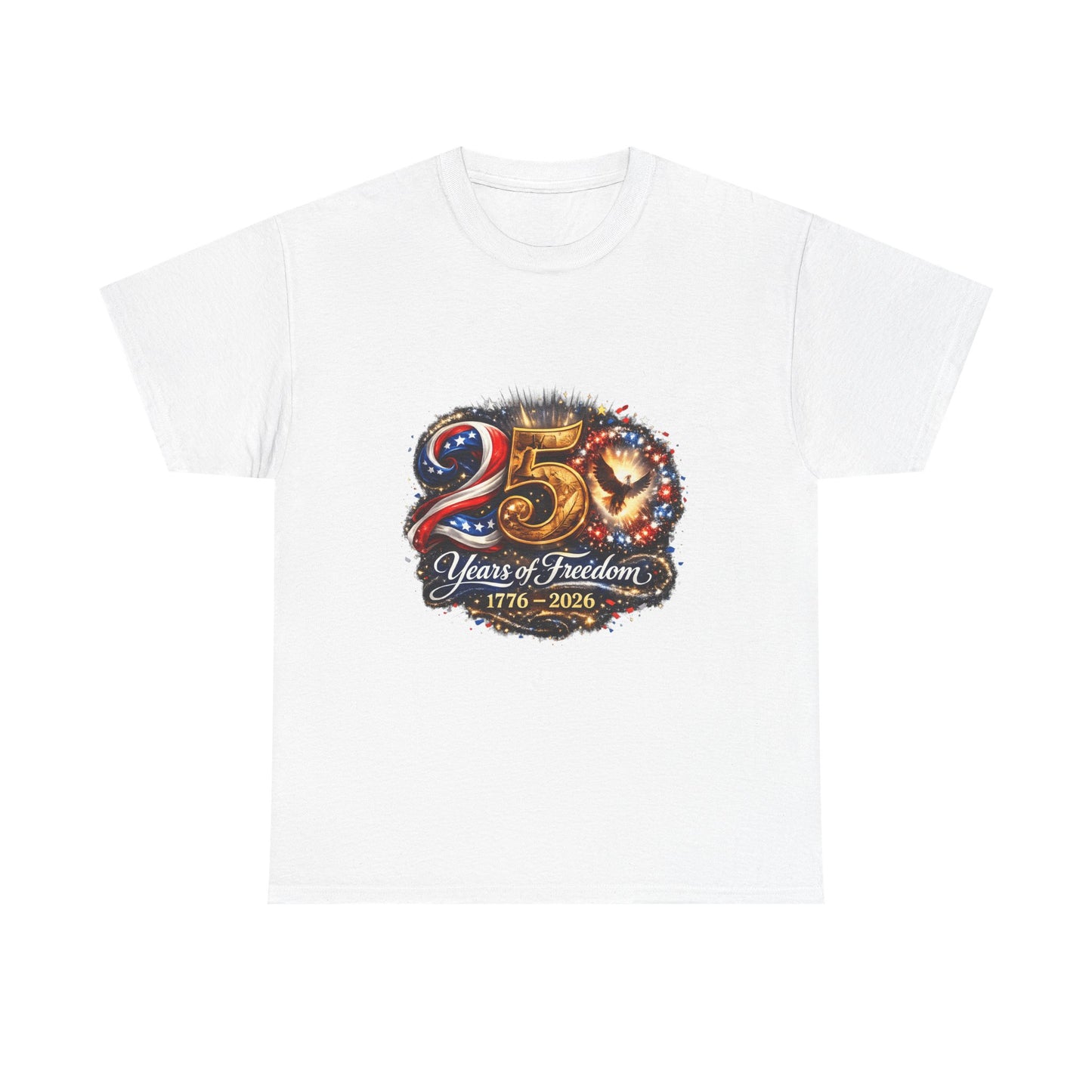 250 Years of Freedom 1776–2026 Tee
