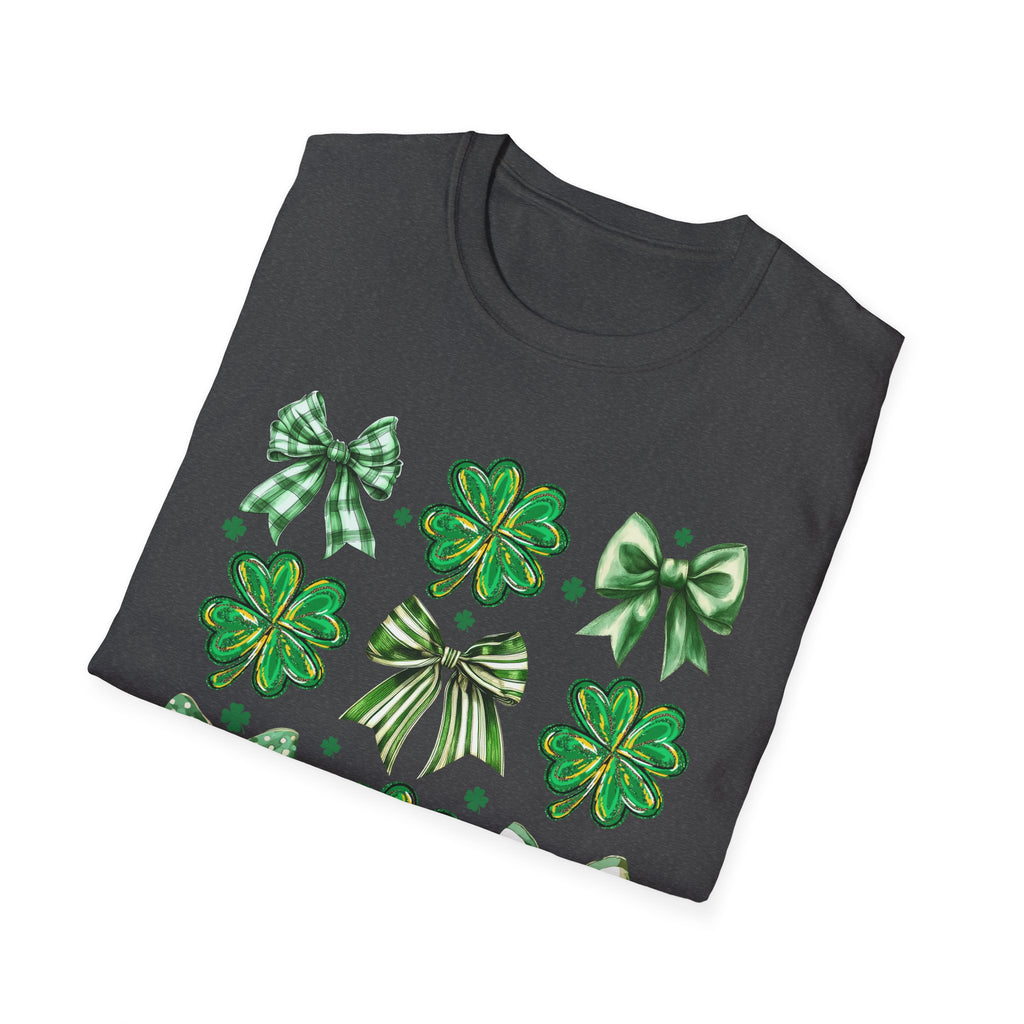 St. Patrick's Day Shamrock & Bows T-Shirt