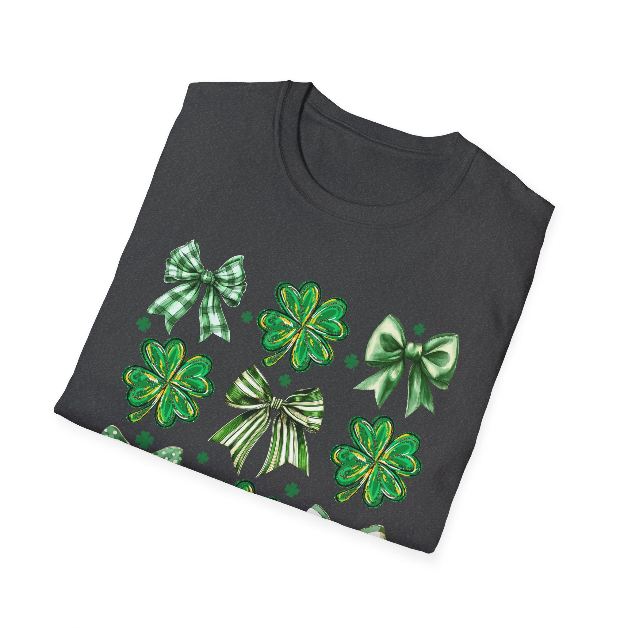 St. Patrick's Day Shamrock & Bows T-Shirt