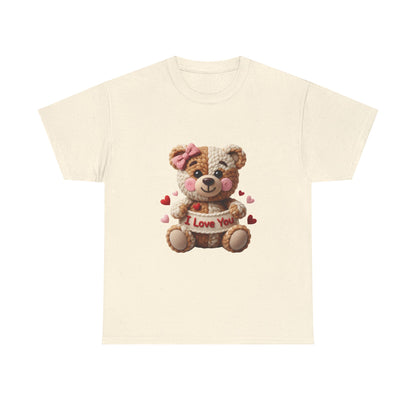 Teddy 'I Love You' Valentine Tee
