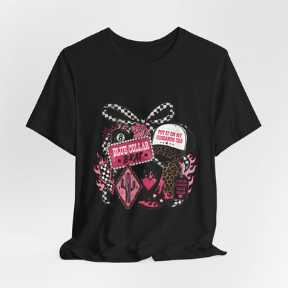 Blue Collar Brave Graphic Tee