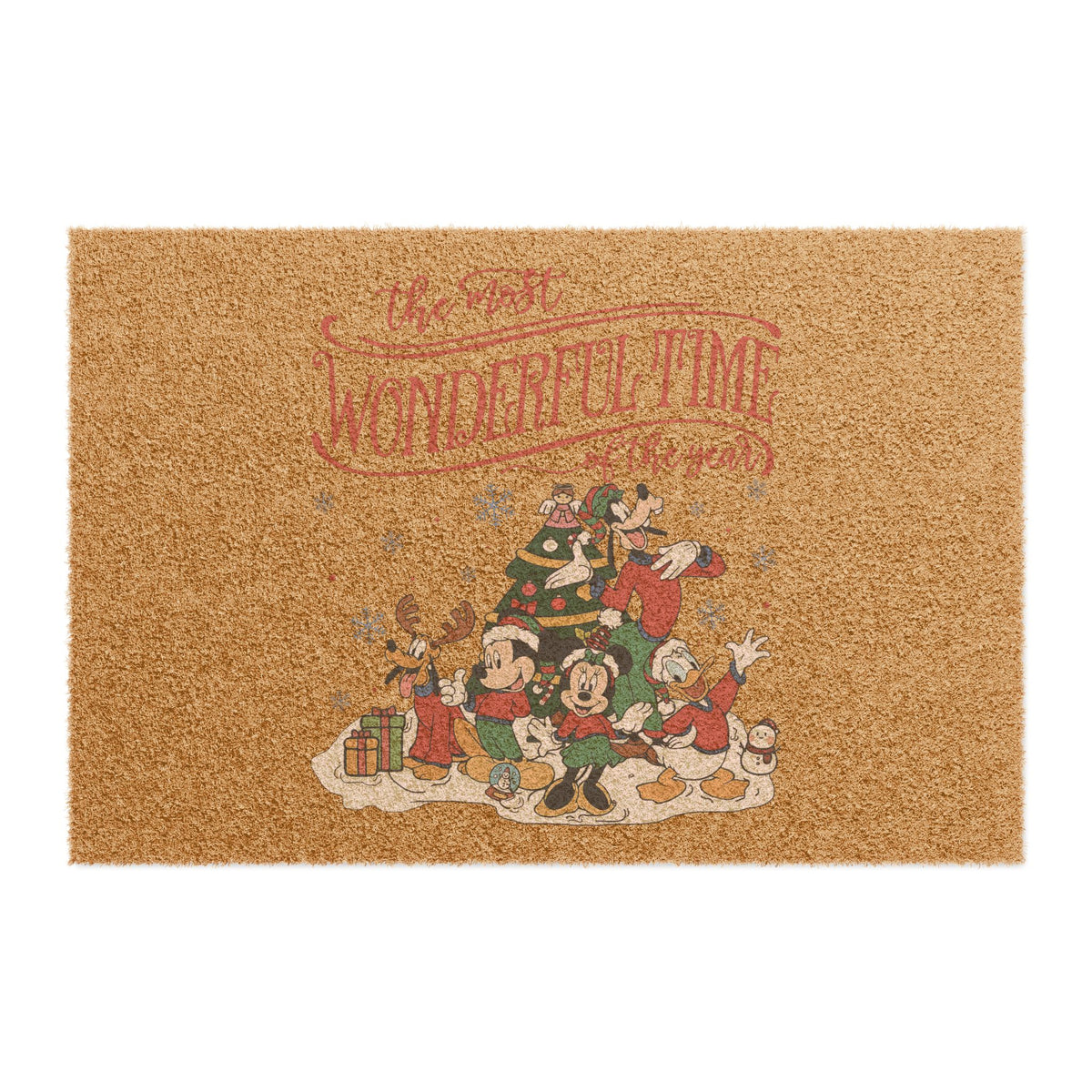 Christmas Mickey "Wonderful Time"e Mat