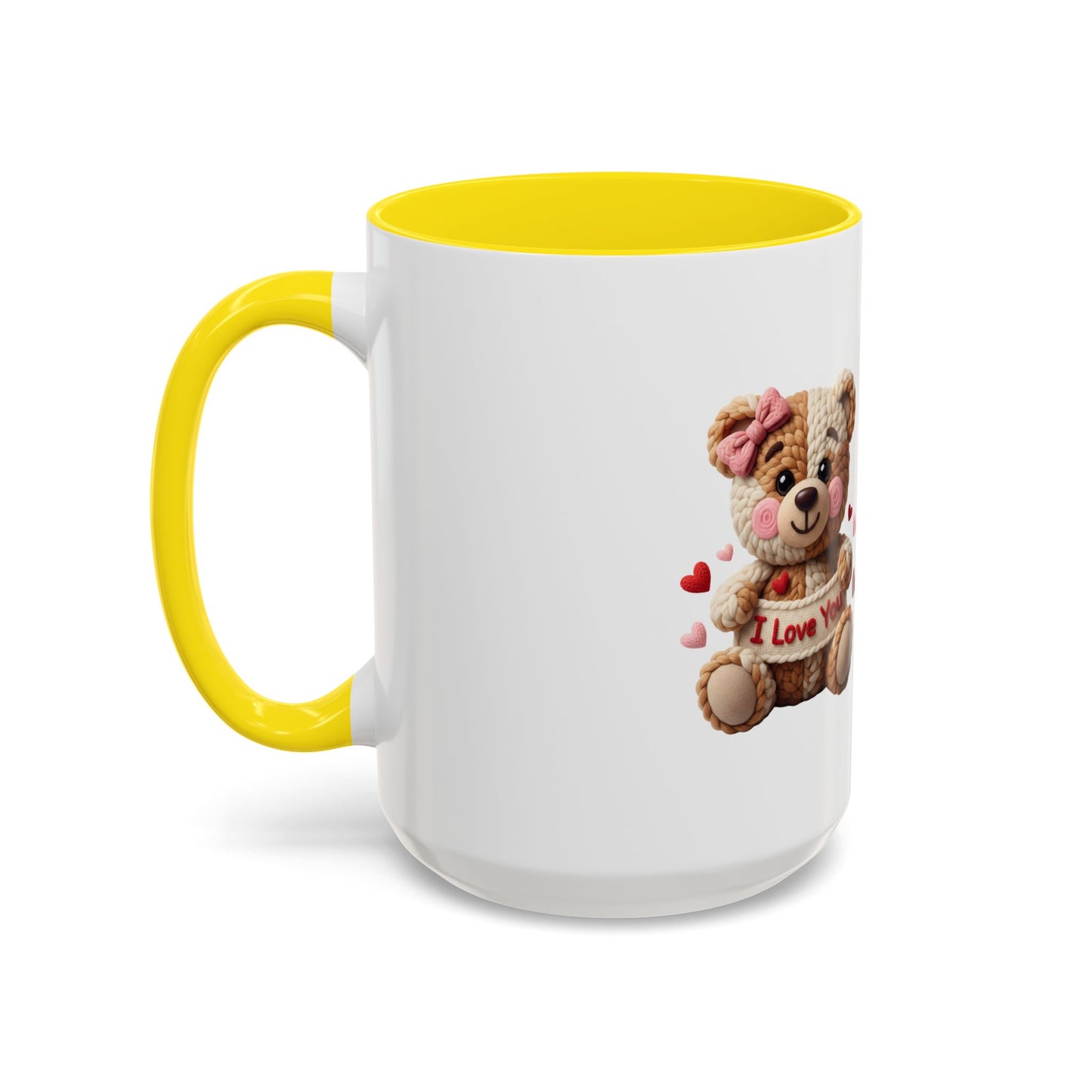 Valentine Teddy "I Love You" Coffee Mug