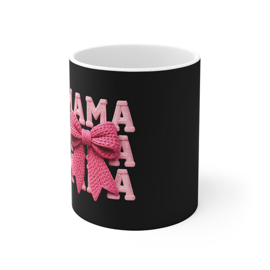Mama Knit Bow Mug