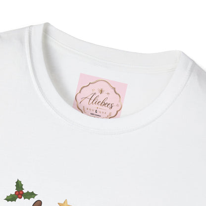 Cute Christmas Reindeer Tee