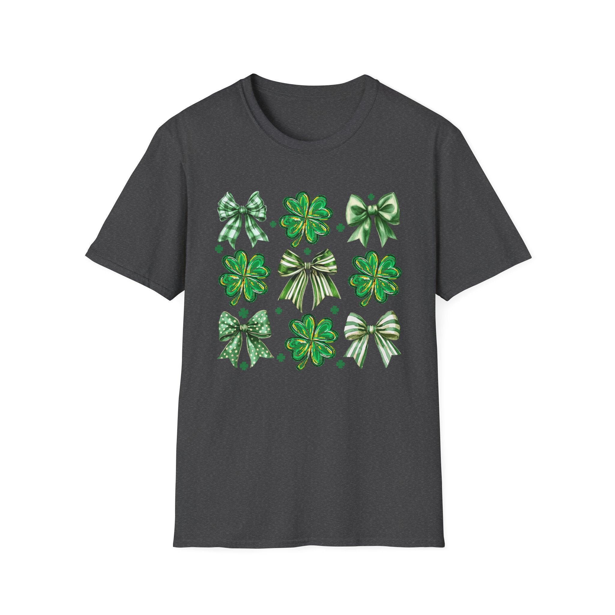 St. Patrick's Day Shamrock & Bows T-Shirt