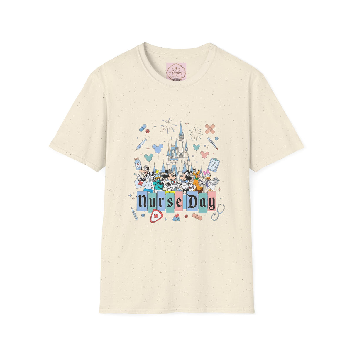 Nurse Day Disney Castle T-Shirt