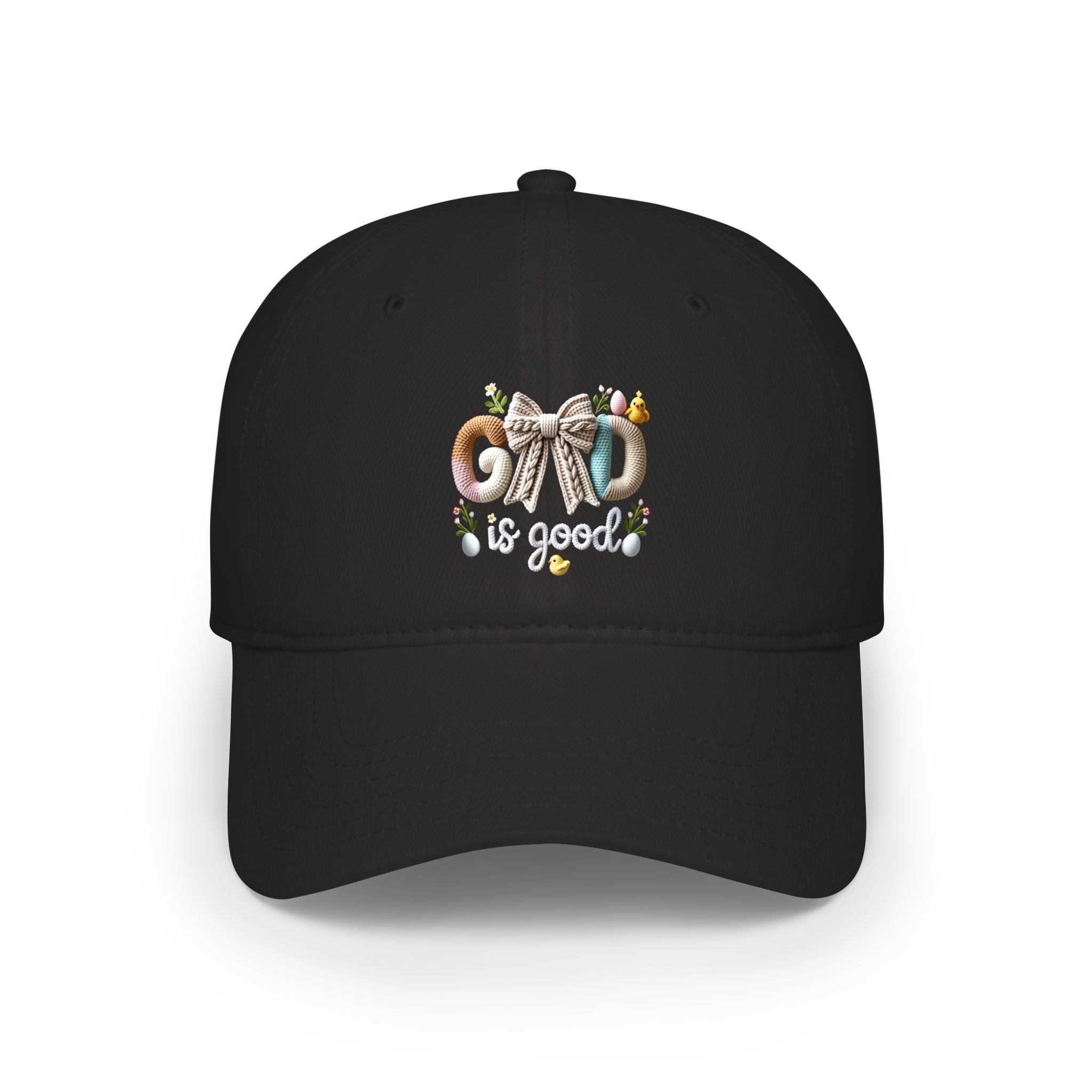‘God is Good’ Floral Cap