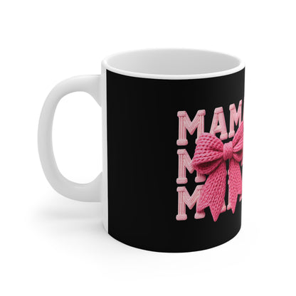 Mama Knit Bow Mug