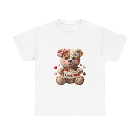 Teddy 'I Love You' Valentine Tee