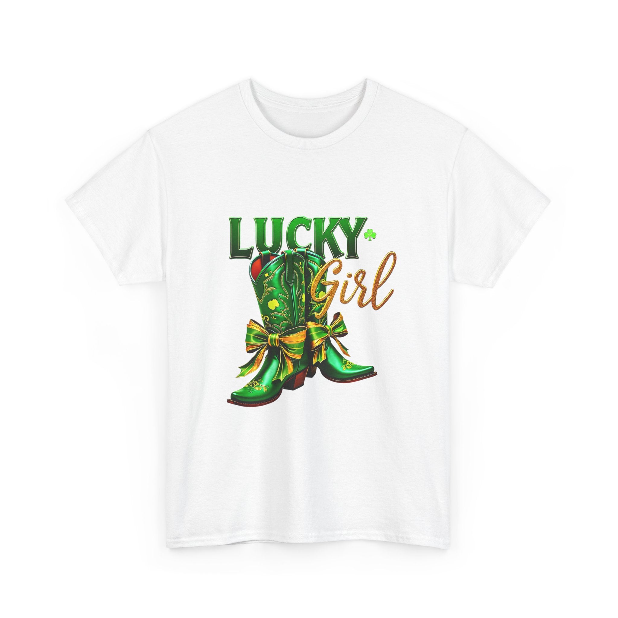 Lucky Girl Cowboy Boots T-Shirt