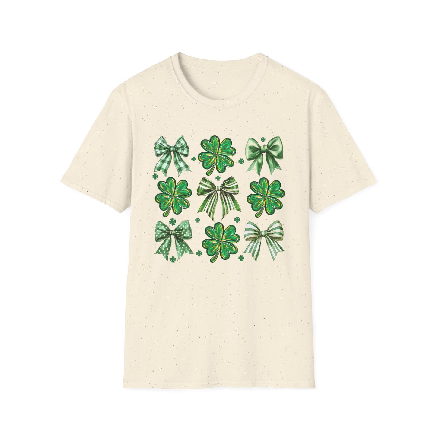 St. Patrick's Day Shamrock & Bows T-Shirt
