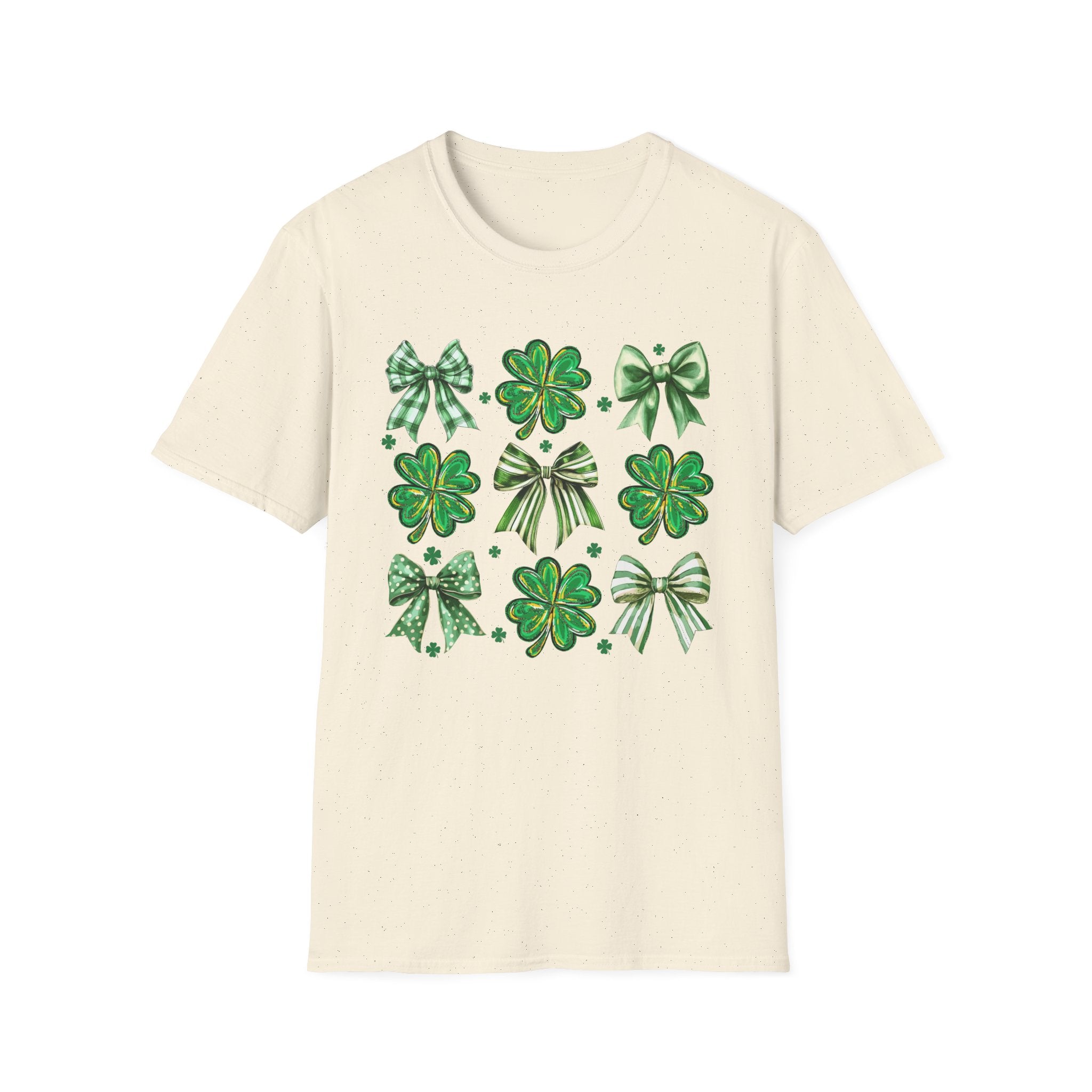 St. Patrick's Day Shamrock & Bows T-Shirt