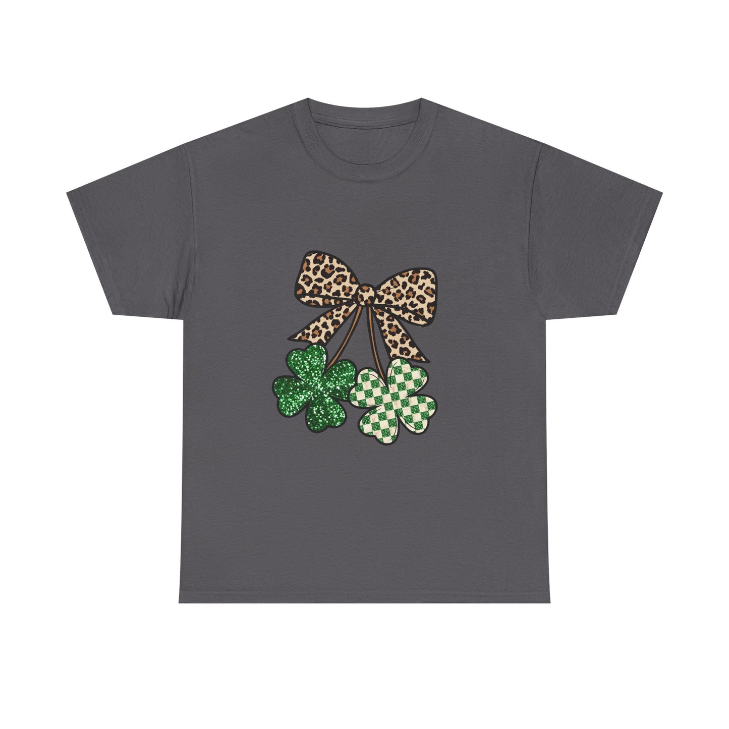 Leopard Bow St. Patrick’s Day Tee