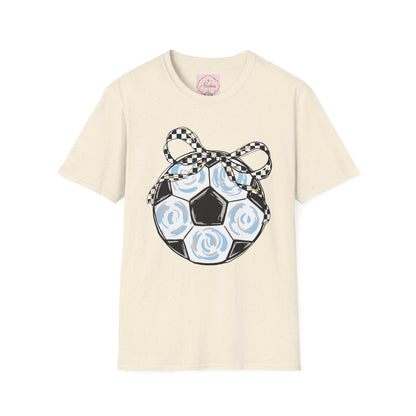 Soccer Ball Bow Tee