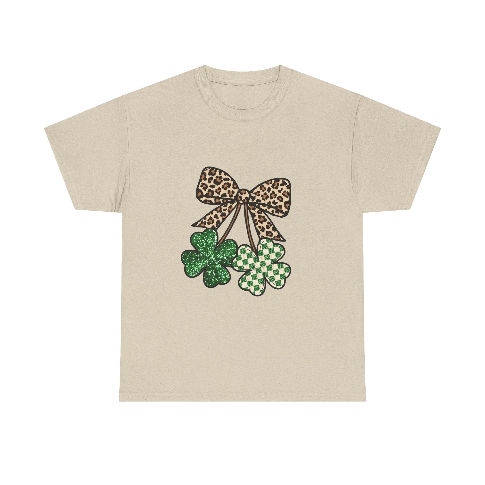 Leopard Bow St. Patrick’s Day Tee
