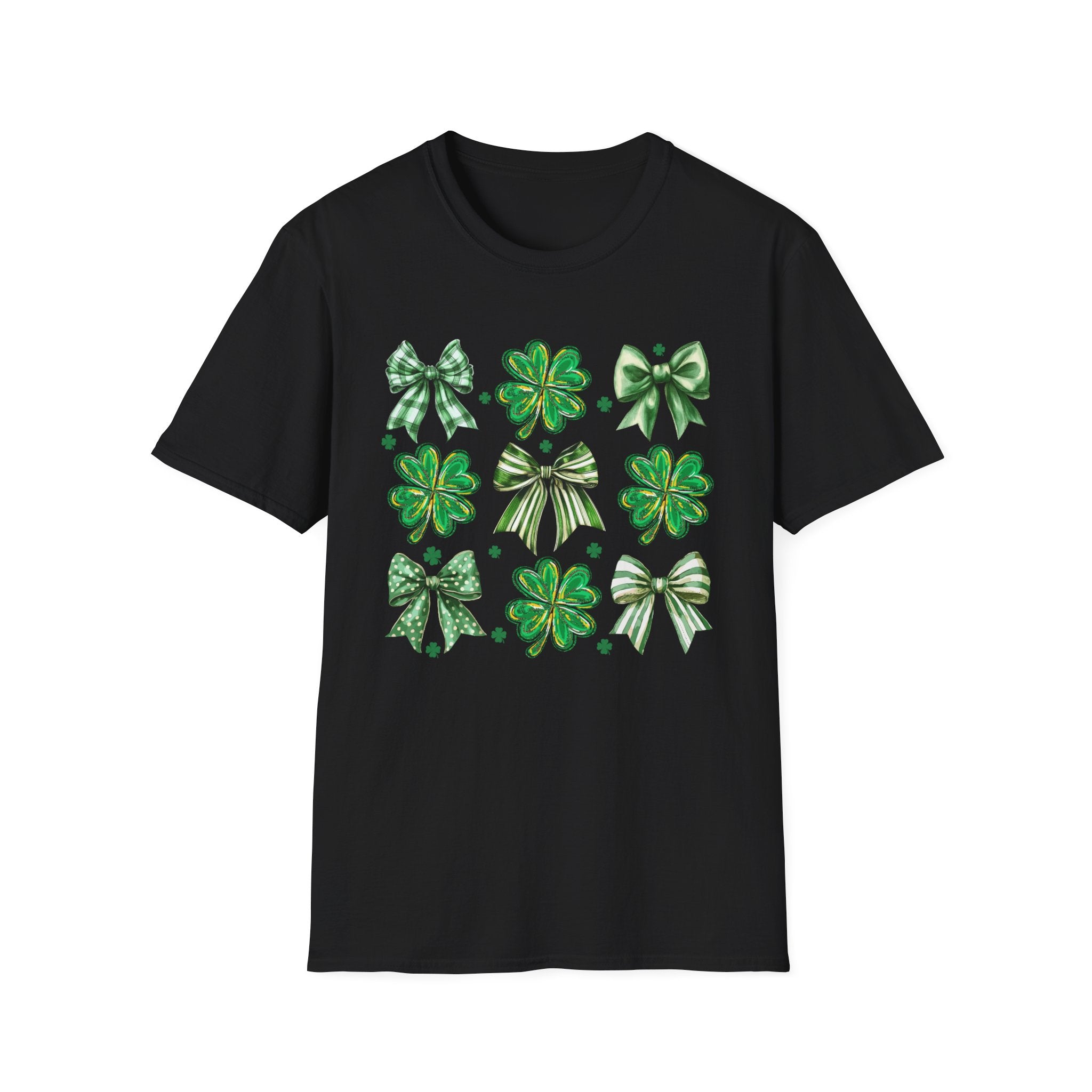 St. Patrick's Day Shamrock & Bows T-Shirt