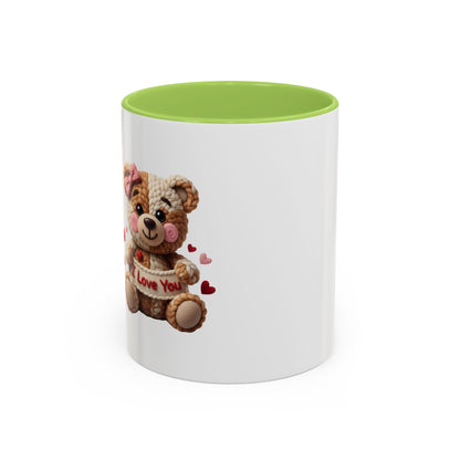 Valentine Teddy "I Love You" Coffee Mug