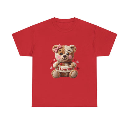 Teddy 'I Love You' Valentine Tee