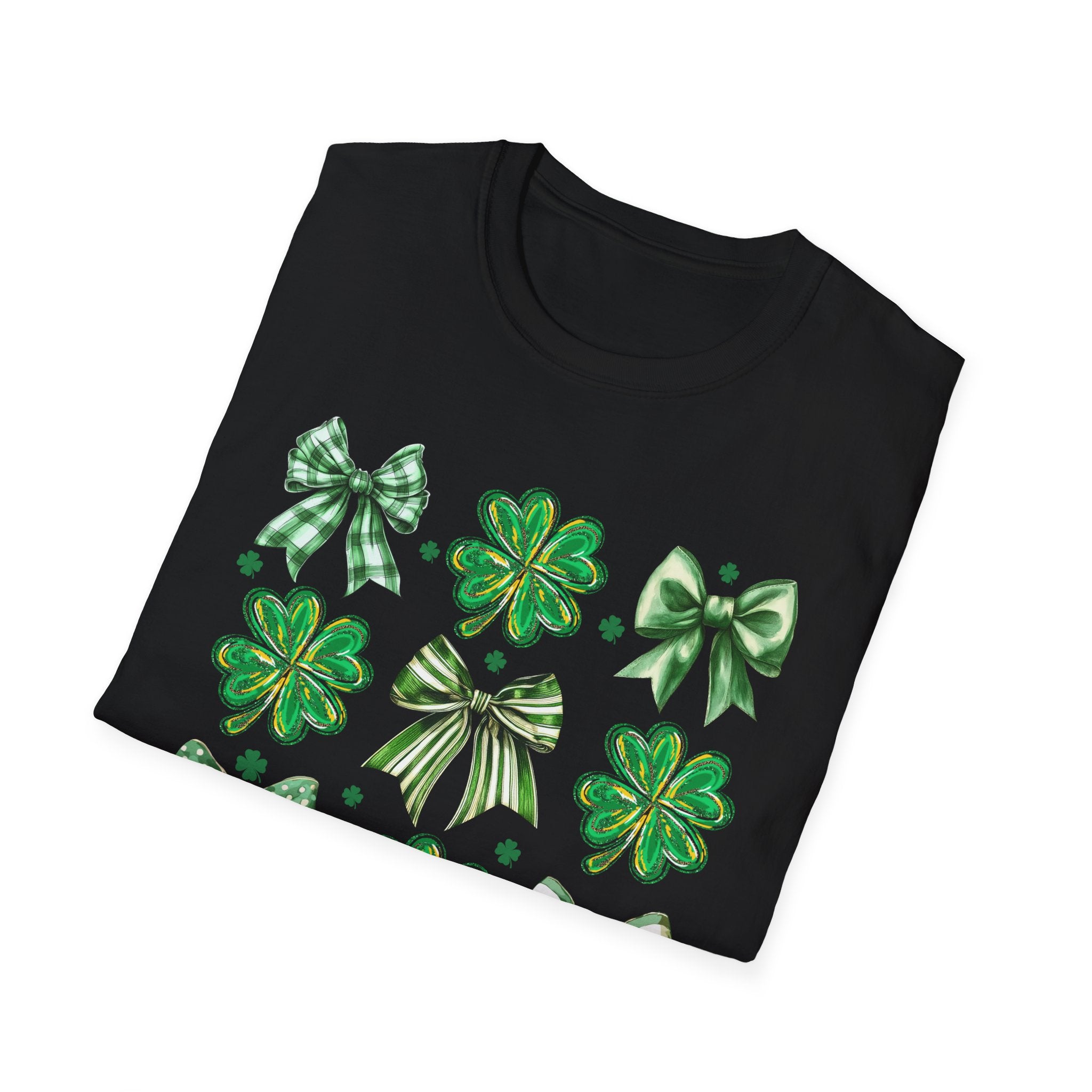 St. Patrick's Day Shamrock & Bows T-Shirt