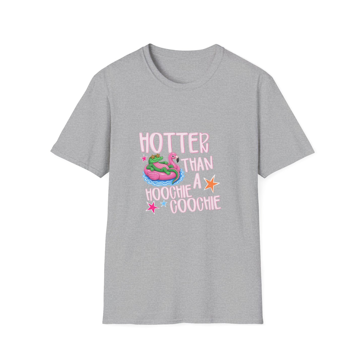 T-Shirt — "Hotter Than A Hoochie Coochie" Retro Graphic Tee