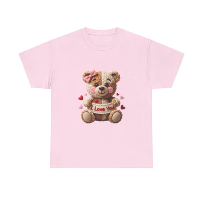 Teddy 'I Love You' Valentine Tee