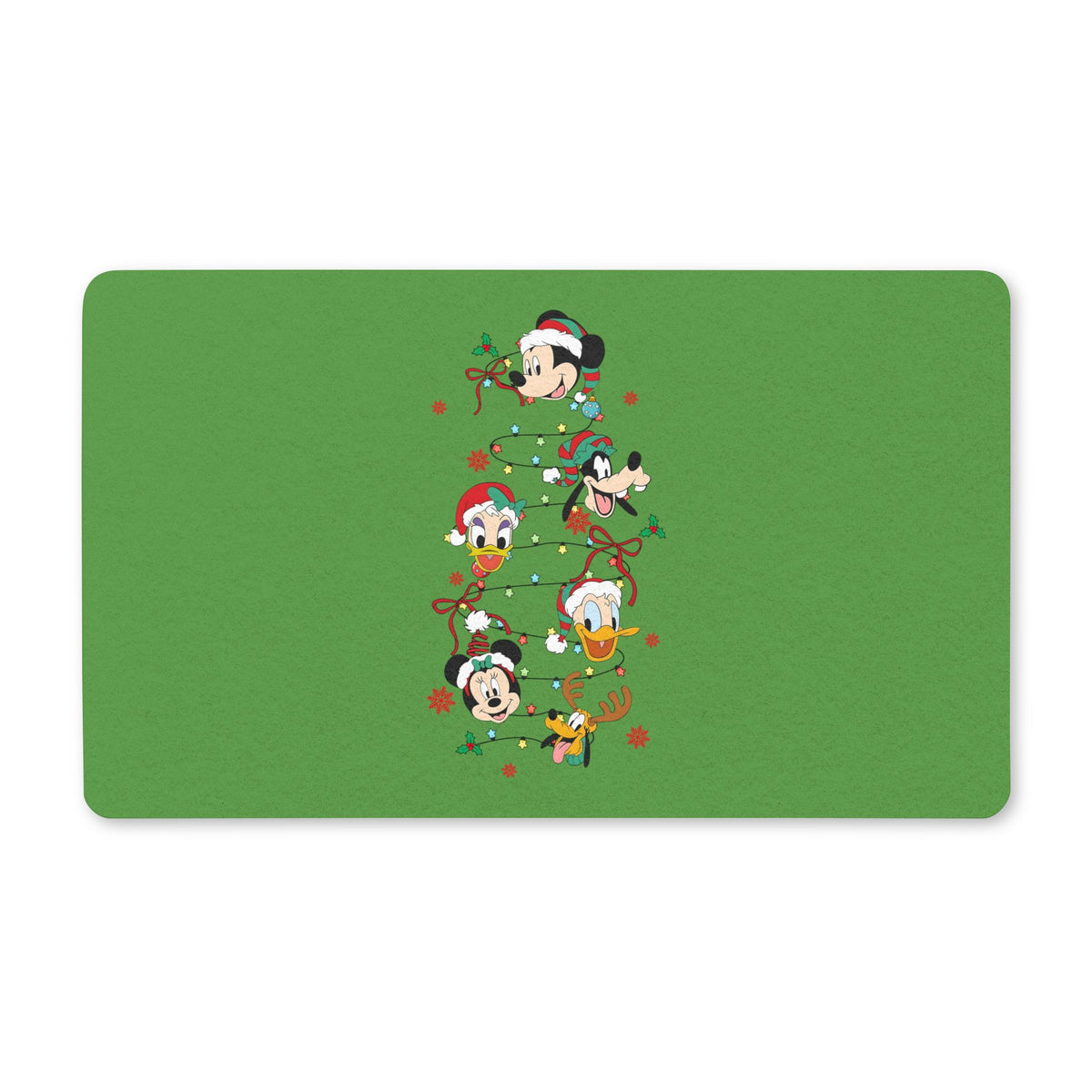 Mickey & Friends Holiday Welcome Mat