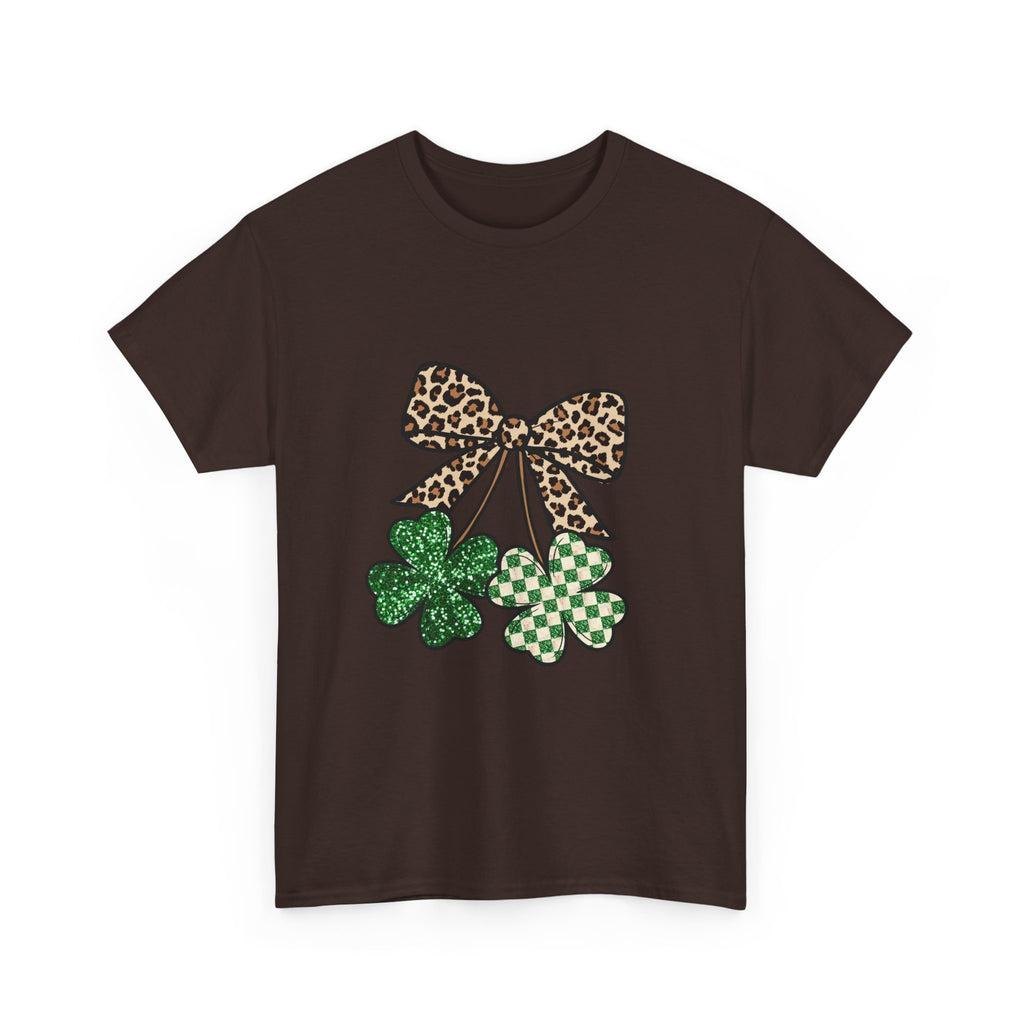 Leopard Bow St. Patrick’s Day Tee