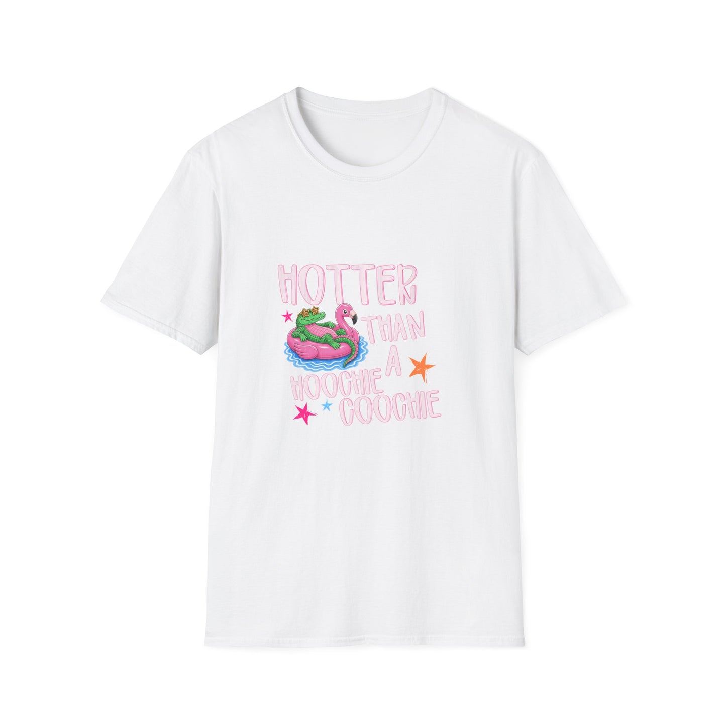 T-Shirt — "Hotter Than A Hoochie Coochie" Retro Graphic Tee