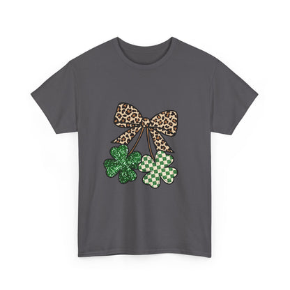 Leopard Bow St. Patrick’s Day Tee