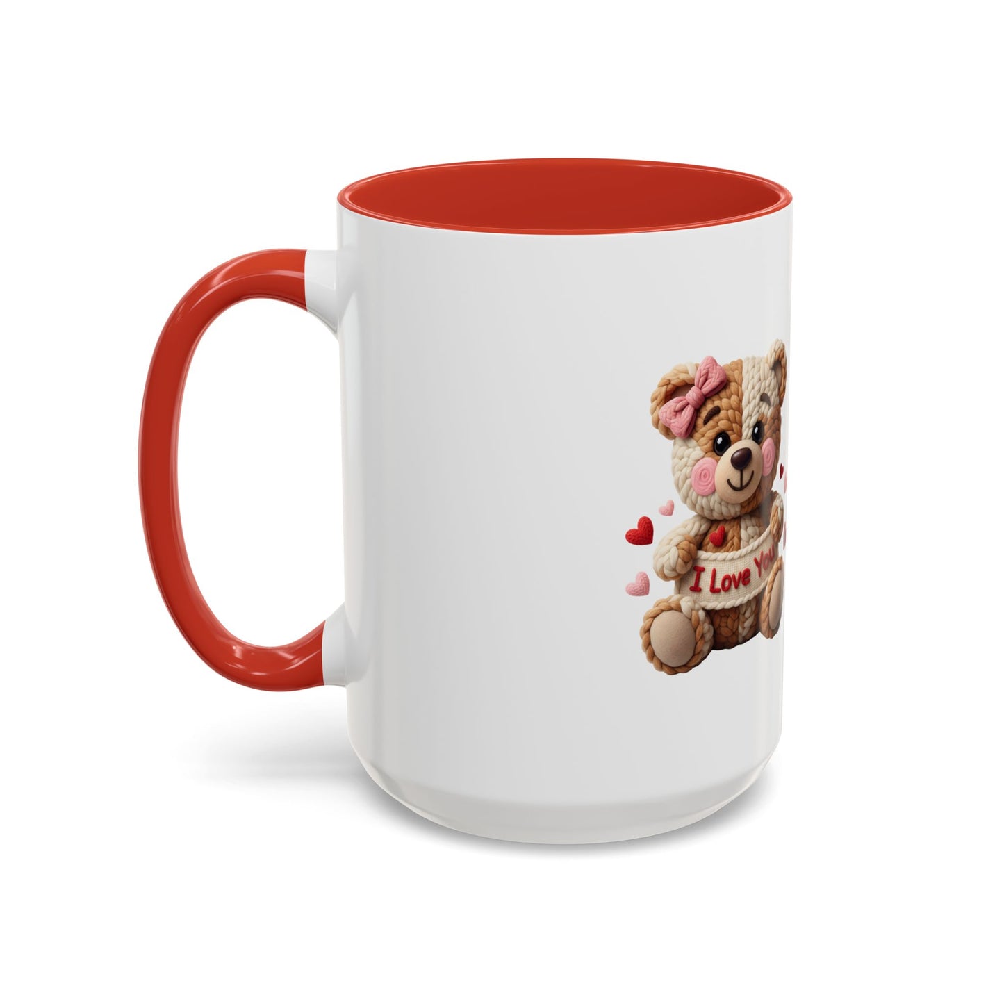 Valentine Teddy "I Love You" Coffee Mug