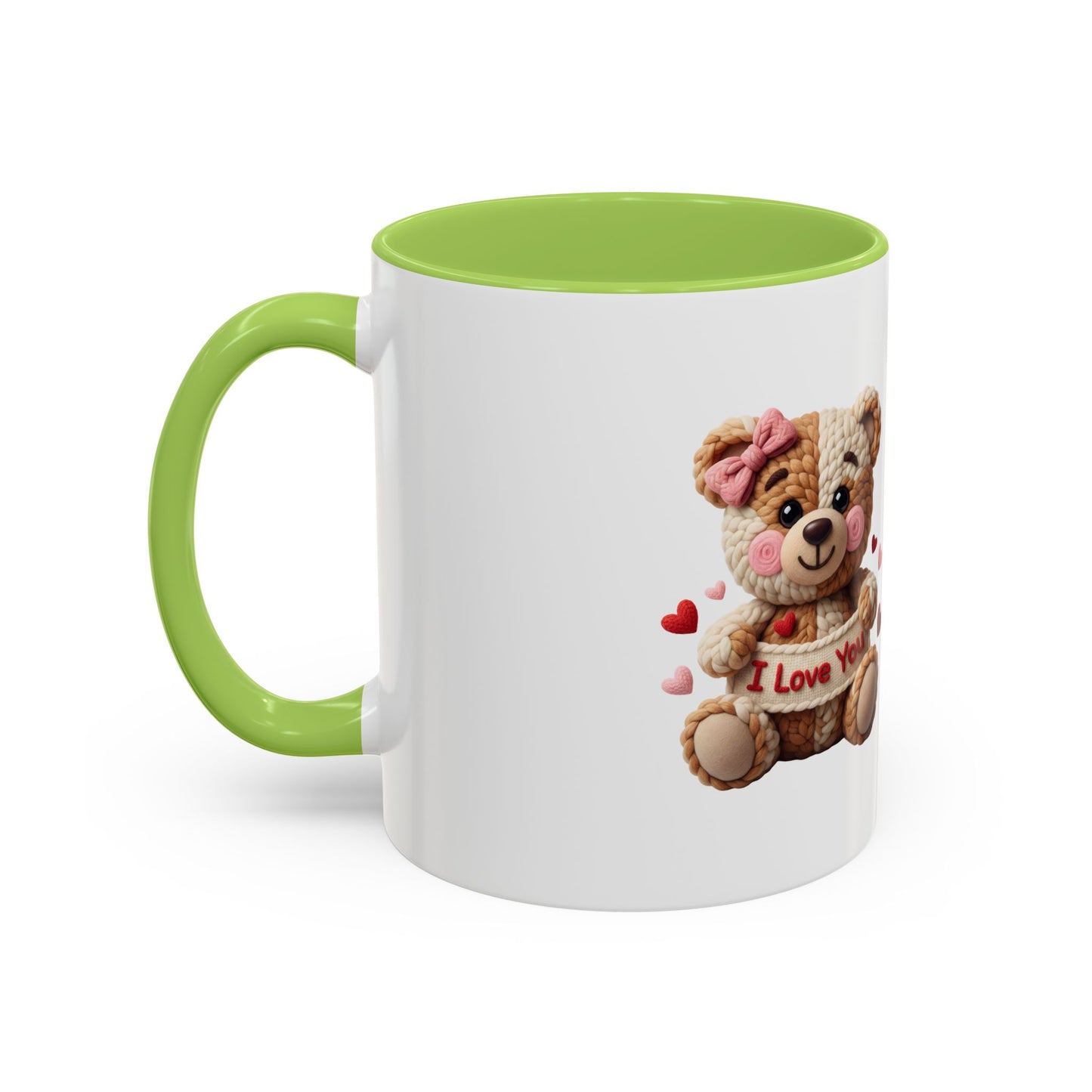 Valentine Teddy "I Love You" Coffee Mug
