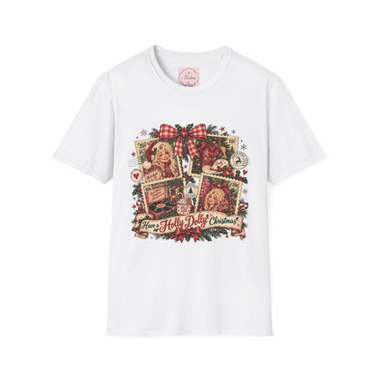 Have a Holly Dolly Christmas Tee