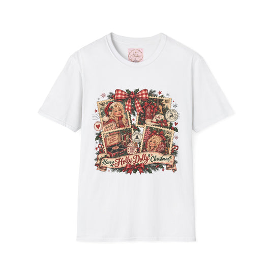 Have a Holly Dolly Christmas Tee