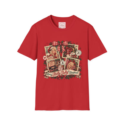 Have a Holly Dolly Christmas Tee