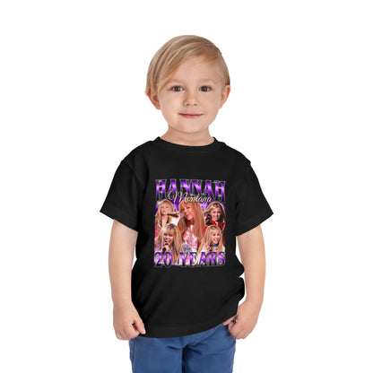 "Hannah 20 Years" Toddler Tee