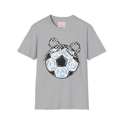 Soccer Ball Bow Tee