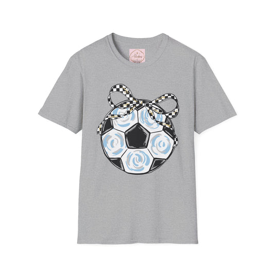 Soccer Ball Bow Tee