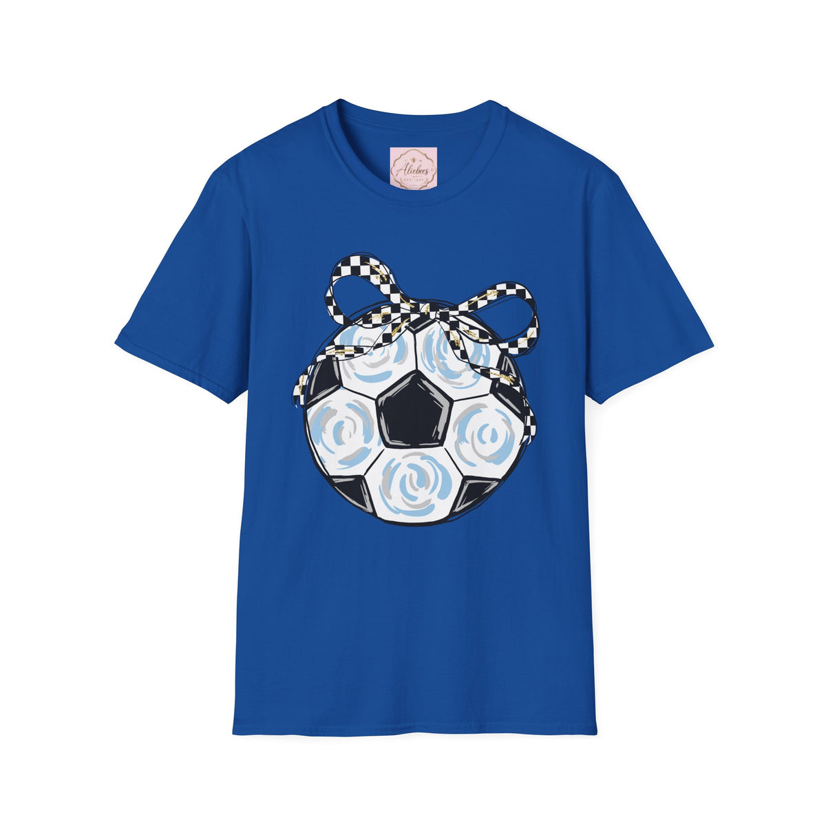 Soccer Ball Bow Tee